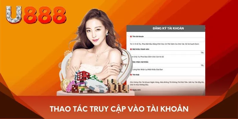 Cách truy cập vào tài khoản